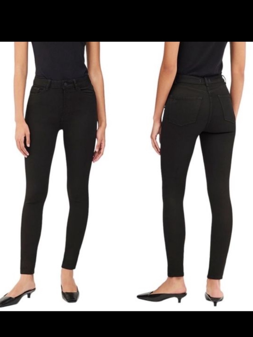 DL1961 Women's Black Skinny Jeans